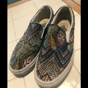 Multicolored Vans